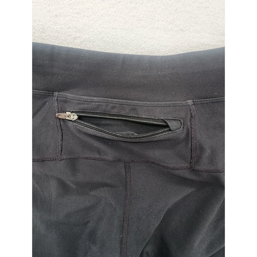 Nike Dri-FIT Black Cropped‎ Running Leggings Womens XL Activewear Yoga Workout